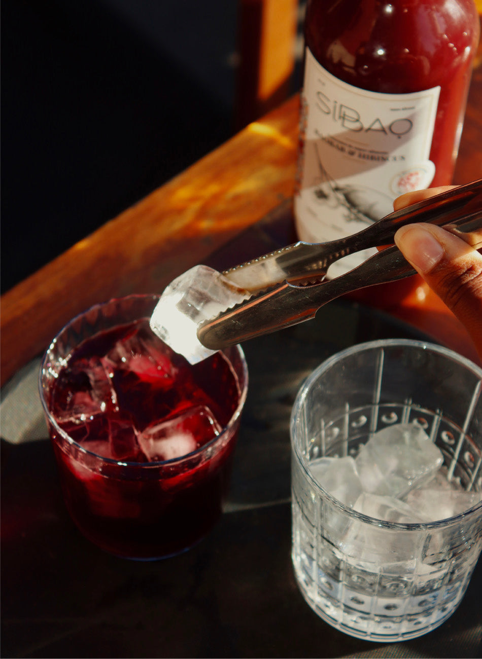 Concentré gastronomique au baobab, hibiscus & gingembre.