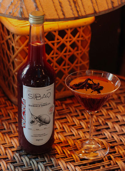 Concentré gastronomique au baobab, hibiscus & gingembre.