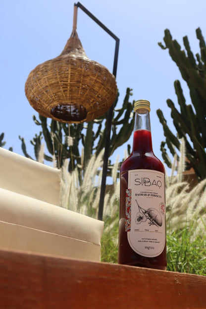 Concentré gastronomique au baobab, hibiscus & gingembre.