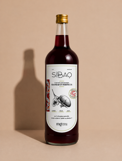 Concentré gastronomique au baobab, hibiscus & gingembre.